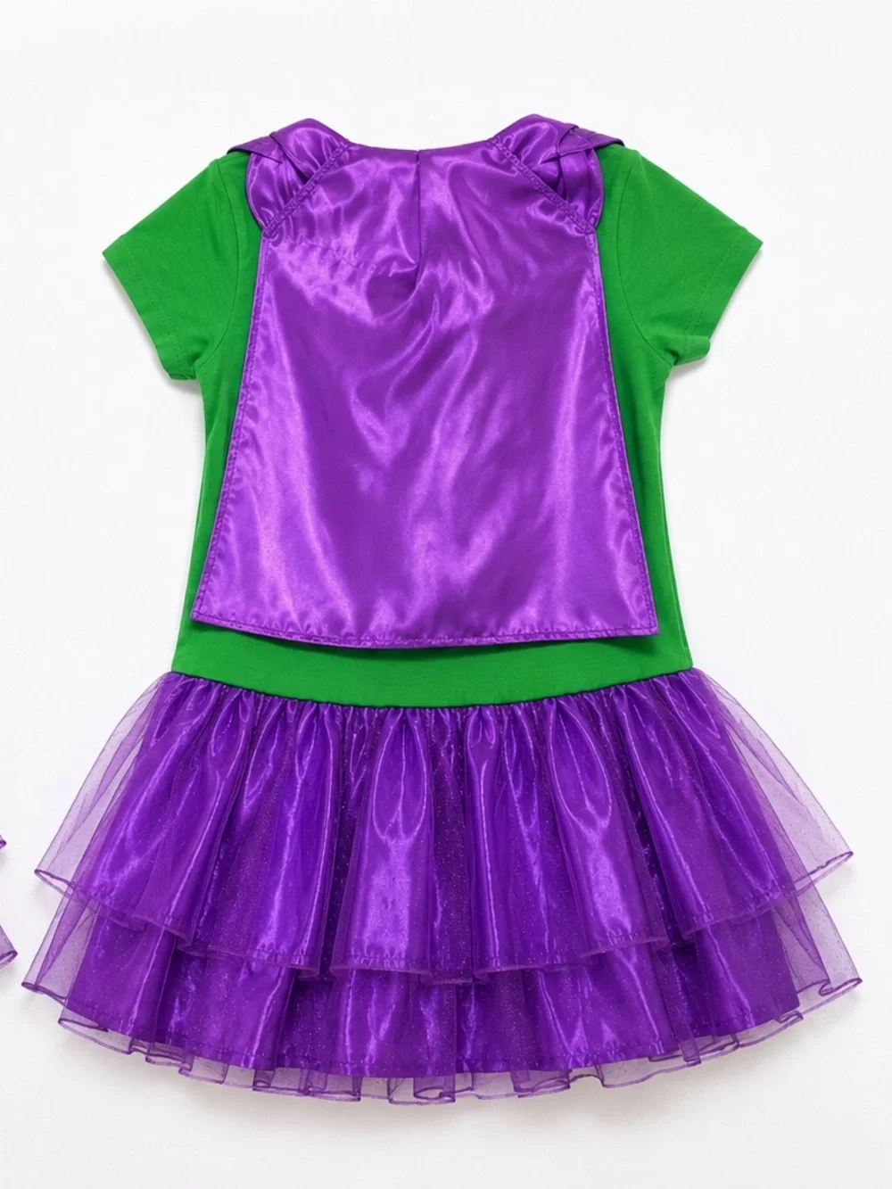 Teenage Mutant Ninja Turtles Donatello Costume Dress Girls Size 7/8 Nickelodeon